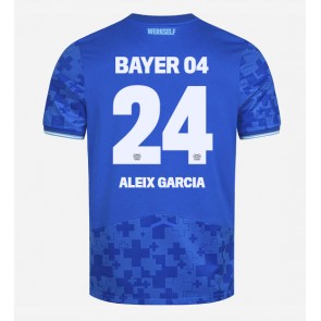 Billiga Bayer Leverkusen Aleix Garcia #24 Tredjeställ 2025-26 Kortärmad